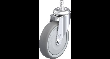 Blickle LKRA-TPA 126KF-GS12 Zwenkwiel Wieldiameter: 125 mm Draagvermogen (max.): 120 kg 1 stuk(s)