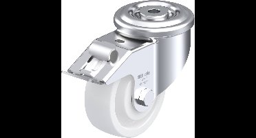 Blickle LKR-SPO 100K-FI Zwenkwiel met rem Wieldiameter: 100 mm Draagvermogen (max.): 350 kg 1 stuk(s)