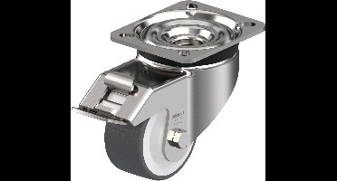 Blickle LKX-POTH 75G-FI Zwenkwiel met rem Wieldiameter: 75 mm Draagvermogen (max.): 200 kg 1 stuk(s)