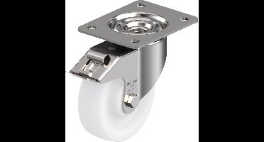 Blickle LKX-SPO 125G-3-FI Zwenkwiel met rem Wieldiameter: 125 mm Draagvermogen (max.): 350 kg 1 stuk(s)