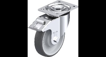 Blickle L-PATH 160KA-FI Zwenkwiel met rem Wieldiameter: 160 mm Draagvermogen (max.): 400 kg 1 stuk(s)