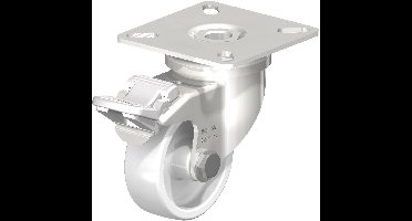 Blickle LPXA-PO 50G-FI Zwenkwiel met rem Wieldiameter: 50 mm Draagvermogen (max.): 75 kg 1 stuk(s)