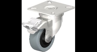 Blickle LPXA-VPA 50G-FI Zwenkwiel met rem Wieldiameter: 50 mm Draagvermogen (max.): 40 kg 1 stuk(s)