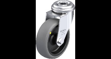 Blickle LRA-TPA 75G-ELS Zwenkwiel Wieldiameter: 75 mm Draagvermogen (max.): 50 kg 1 stuk(s)