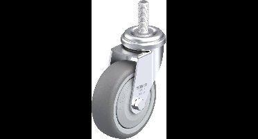 Blickle LRA-TPA 75KF-GS10 Zwenkwiel Wieldiameter: 75 mm Draagvermogen (max.): 75 kg 1 stuk(s)