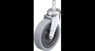 Blickle LRA-VPA 100G-GS10 Zwenkwiel Wieldiameter: 100 mm Draagvermogen (max.): 70 kg 1 stuk(s)