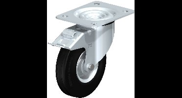 Blickle L-RD 140R-FI Zwenkwiel met rem Wieldiameter: 140 mm Draagvermogen (max.): 175 kg 1 stuk(s)
