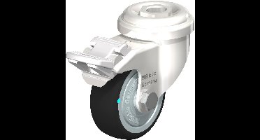 Blickle LRXA-PATH 50KFD-FI Zwenkwiel met rem Wieldiameter: 50 mm Draagvermogen (max.): 75 kg 1 stuk(s)