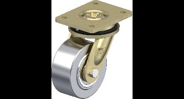 Blickle LS-SVS 127K Zwenkwiel Wieldiameter: 125 mm Draagvermogen (max.): 1750 kg 1 stuk(s)
