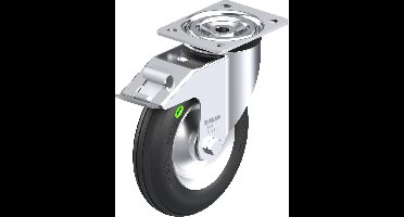 Blickle L-VW 202R-FI Zwenkwiel met rem Wieldiameter: 200 mm Draagvermogen (max.): 100 kg 1 stuk(s)