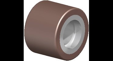 Blickle RK-HB 085x080/47x14-80-Z Heftruckwiel Wieldiameter: 85 mm Draagvermogen (max.): 770 kg 1 stuk(s)