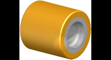 Blickle RK-HTH 085x110/47x14-110-Z Heftruckwiel Wieldiameter: 85 mm Draagvermogen (max.): 1060 kg 1 stuk(s)