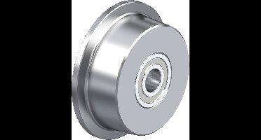 Blickle SPKVS 150K Flenswiel Wieldiameter: 150 mm Draagvermogen (max.): 2000 kg 1 stuk(s)