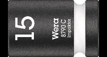 Wera Wera Werk 05004572001 Dopsleutelinzetstuk 15 mm 1 stuks 1/2