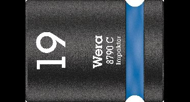 Wera 05004576001 05004576001 Zeskant Dopsleutelinzetstuk 19 mm 1/2 1/2