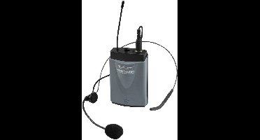 Headset Draadloze microfoonset Omnitronic WAMS-65BT Zendmethode:Radiografisch