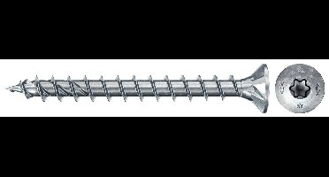 Fischer 670680 Power-Fast II Spaanplaatschroef 5 mm 50 mm T-profiel Staal Galvanisch verzinkt 50 stuk(s)