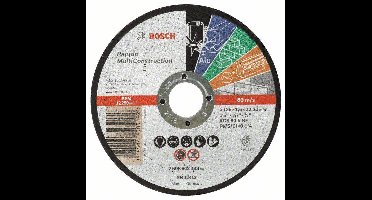 Bosch Accessories 2608602383 2608602383 Doorslijpschijf recht 125 mm 1 stuk(s) Staal