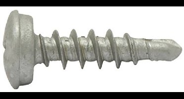 SWG 211651625 Nummerbordschroeven 5 mm 16 mm Kruiskop Phillips Staal Verzinkt 100 stuk(s)