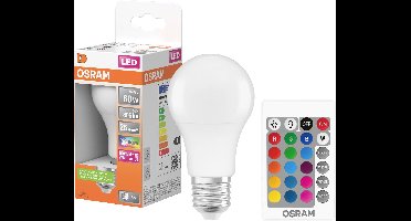 OSRAM HOMELIGHTING 4058075430754 LED-lamp Energielabel F (A - G) E27 Peer 9.4 W = 60 W Warmwit 1 stuk(s)
