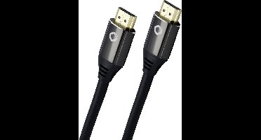 Oehlbach D1C92492 HDMI-kabel HDMI Aansluitkabel HDMI-A-stekker, HDMI-A-stekker 1.50 m Zwart 8K UHD
