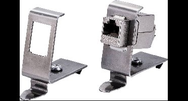 ROLINE DIN-rail adapter, leeg, voor 1 keystone