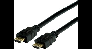 VALUE HDMI Ultra HD Kabel met Ethernet, M/M, zwart, 5 m