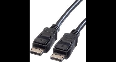 VALUE DisplayPort kabel, DP M/M, zwart, 5 m