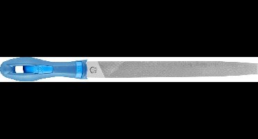 PFERD TOOLS 11216257 Werkplaatsvijl plat spits kap 2 inclusief ergonomisch vijlheft universeel voor het opruwen en polijsten Lengte 250 mm 1 stuk(s)