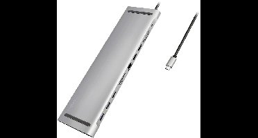 LogiLink UA0373 USB-C dockingstation Geschikt voor merk (dockingstation): Universeel USB-C Power Delivery, Geïntegreerde kaartlezer
