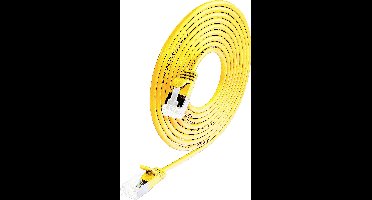 Wirewin 9120042366931 RJ45 Netwerkkabel, patchkabel CAT 6A S/STP 1.00 m Geel 1 stuk(s)
