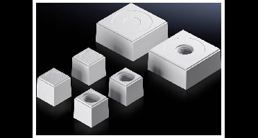 Rittal AX 2580.123 Dicht-inzetstuk Slagvast Kunststof Grijs 5 stuk(s)