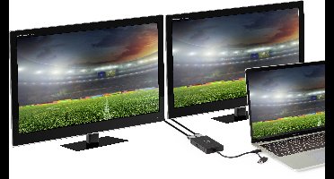 Renkforce USB-C 5Gbps Geschikt voor merk (dockingstation): Apple, Google, Microsoft RF-VDA-301