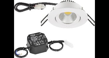 EVN PC20N60127 PC20N60127 LED-inbouwlamp LED LED vast ingebouwd 6 W Wit