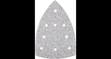 Metabo 635214000 Hechtschuurbladen 100 x 150 mm, P 80, 9 gaten, met klittenbandbevestiging (SMA)