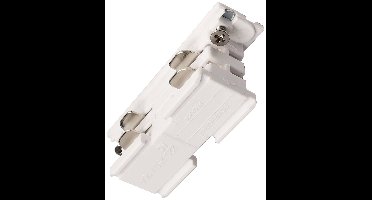 Deko Light 710015 D Line elektrischer Verbinder 230V-railsysteemcomponenten Stroomrail 3-fasig Wit