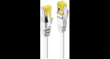 LINDY 47323 RJ45 Netwerkkabel, patchkabel CAT 6a (losse kabel CAT 7) S/FTP 1.50 m Wit Afgeschermd 1 stuk(s)