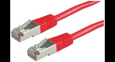 ROLINE patchkabel Cat.5e (Klasse D) SF/UTP, rood, 3 m