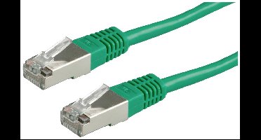 ROLINE patchkabel Cat.5e (Klasse D) SF/UTP, groen, 0,5 m