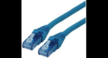 ROLINE Patchkabel Cat.6A UTP, Component Level, LSOH, blauw, 0,5 m