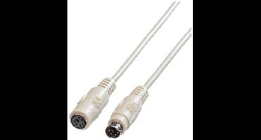 ROLINE PS/2 toetsenbord/muis kabel M/F, 6 m