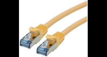 ROLINE Patchkabel Cat.6A S/FTP (PiMF), Component Level, LSOH, geel, 2 m
