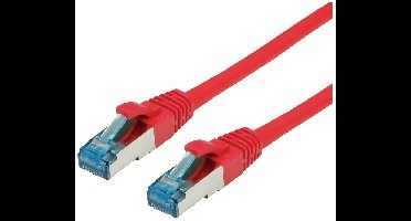 VALUE Patchkabel Kat.6A (Class EA) S/FTP (PiMF), LSOH, rood, 10 m