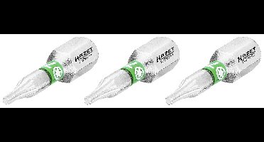 Hazet 2223N-T7/3 2223N-T7/3 Torx-bit Aandrijving: 1/4 (6,3 mm) Uitvoering: TX TX 7 25 mm