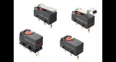 Omron D2FD-01L30-1T Microschakelaar 30 V/DC 0.1 A 1x aan/(aan) 1 stuk(s) Bag