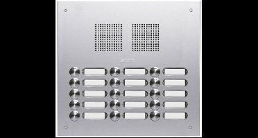 Grothe TS 787 3-5 Buitenunit voor Deurintercom Zilver