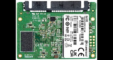 Transcend HSD372M 64 GB Half-Slim SSD industriële harde schijf SATA III Industrial TS64GHSD372M