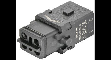 Connector Han 1A-3+PE-C-f 09100033306 HARTING 1 stuk(s) Piece
