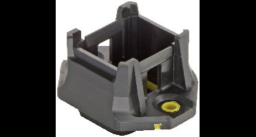 Connector Han 1A-base straight 09100000300 HARTING 1 stuk(s)