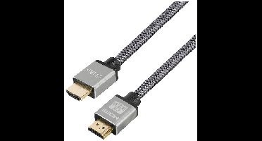 Maxtrack C 221-1,5HNL HDMI-kabel HDMI Aansluitkabel HDMI-A-stekker, HDMI-A-stekker 1.50 m Zwart 8K UHD